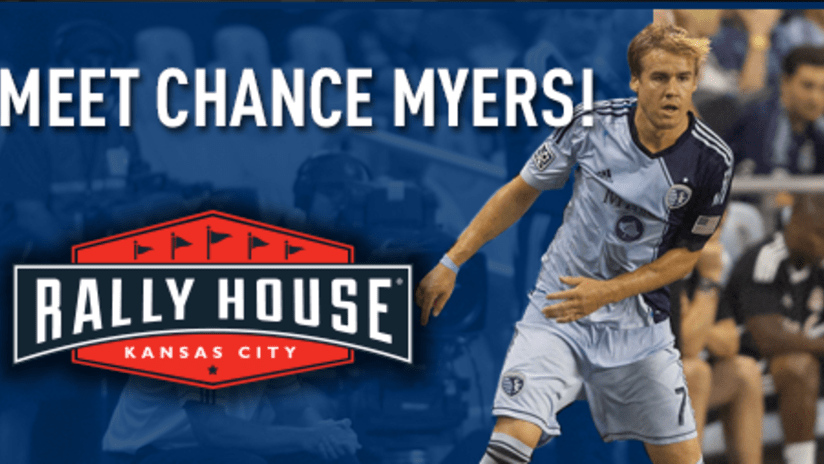 Chance Myers at Rally House on Tuesday -