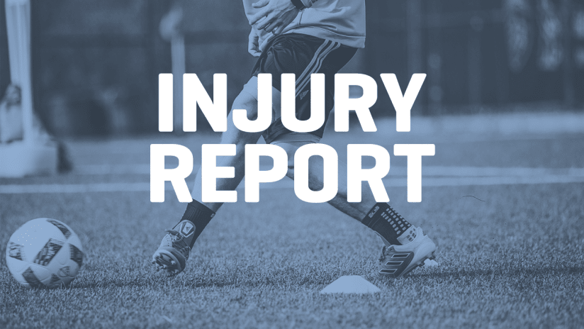 Injury Report DL Image - 2017
