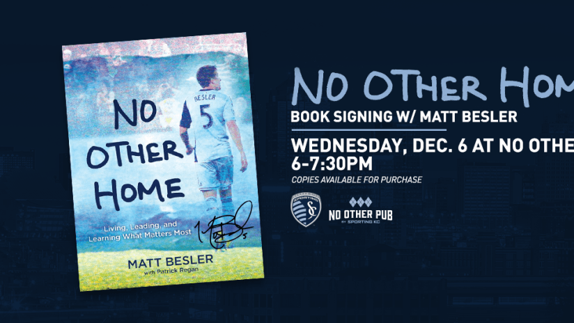 No Other Home Matt Besler book signing at No Other Pub DL