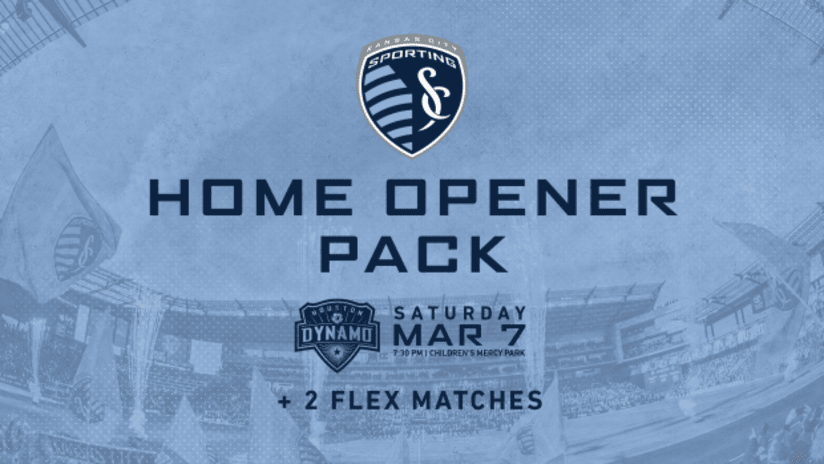 Home Opener Pack - 2020 Sporting KC Tickets - DL Image