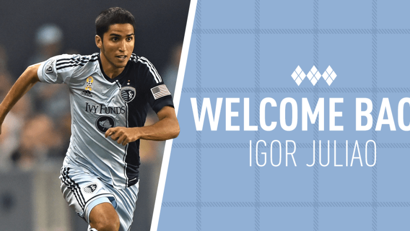 Igor Juliao Welcome Back - Sporting KC