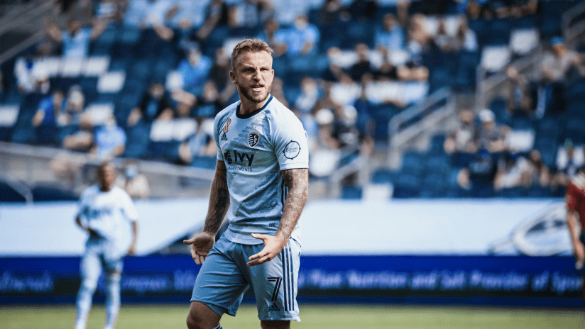 Johnny Russell pissed off - Sporting KC vs. FC Dallas - Sept. 19, 2020
