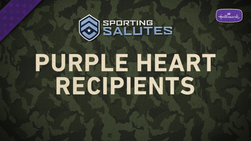 Sporting Salutes - Purple Heart Recipients - DL Image