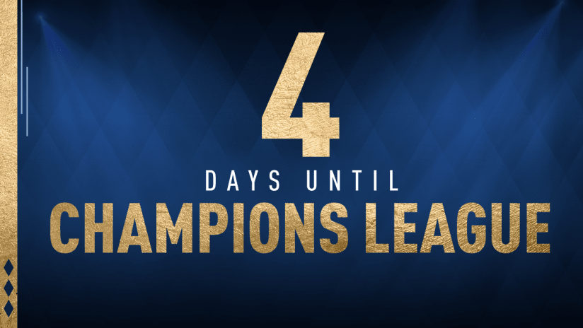 Champions League Countdown - 4 Days
