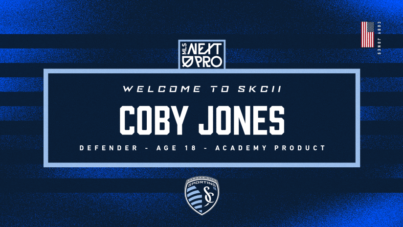 Sporting KC II signs Coby Jones
