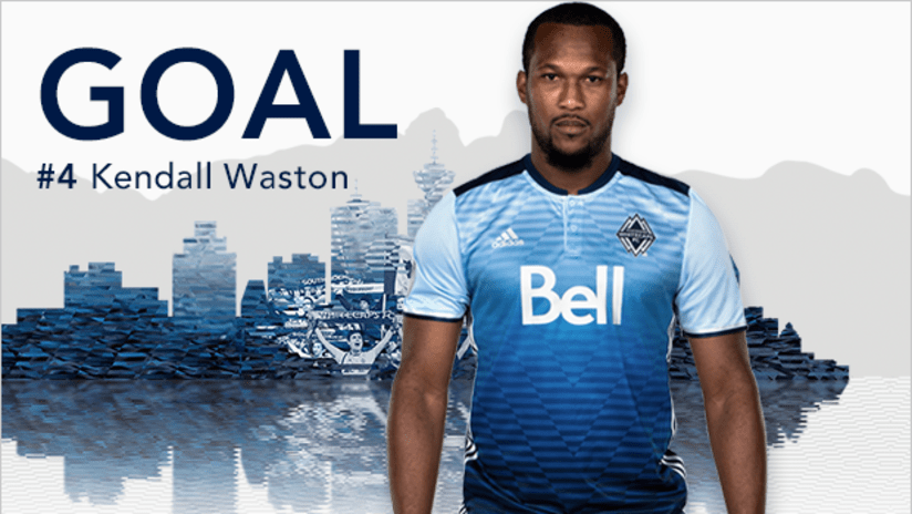 Kendall Waston goal graphic