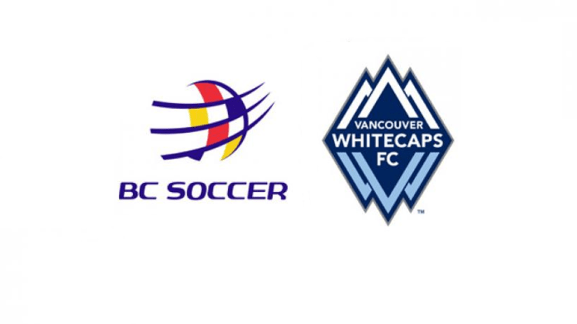 BC Soccer Whitecaps FC logos
