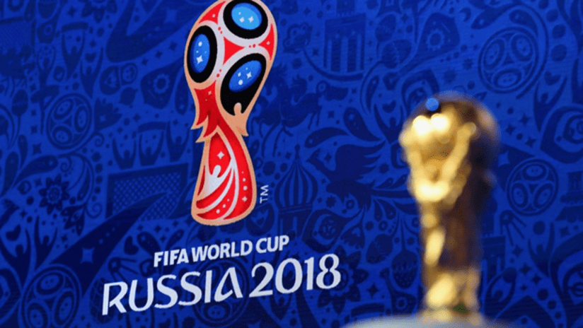 2018 FIFA World Cup logo/trophy