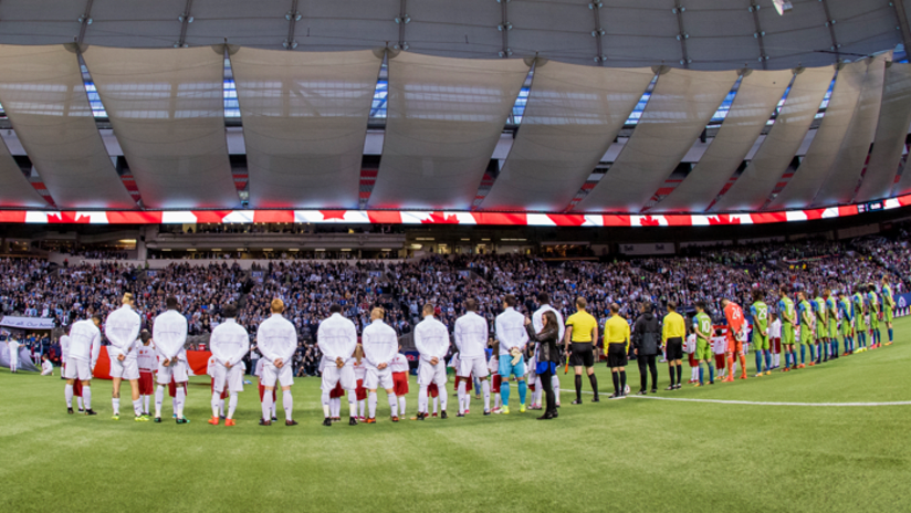 Anthems - Seattle - BC Place - playoffs