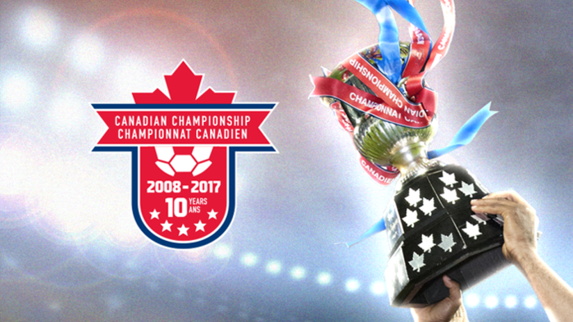 Canadian Championship - 2017 - logo with trophy