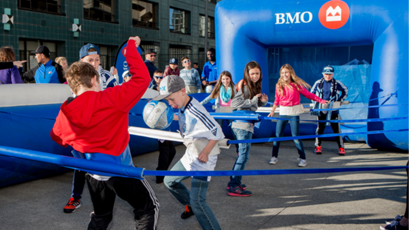 BMO Booth - At the match