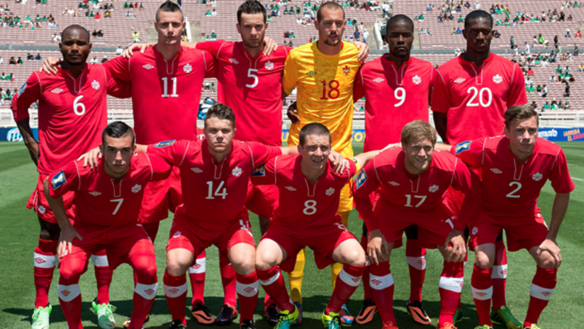 Canada men's national team starting lineup - 2013 Gold Cup