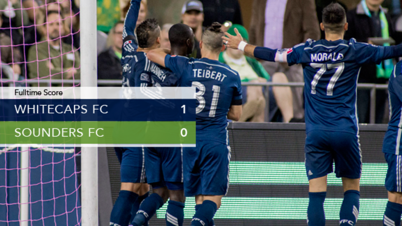 Fulltime: Seattle 0-1 Vancouver