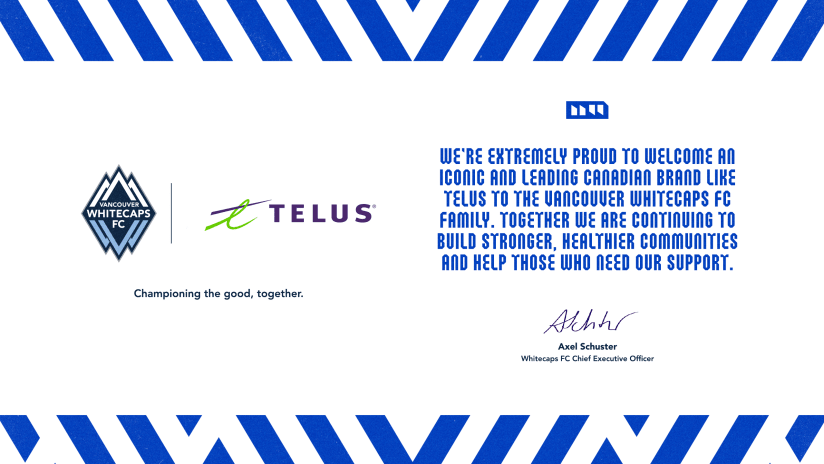 Telus partnership announcement