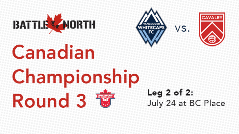 Canadian Championship Round 3 vs. Cavalry FC