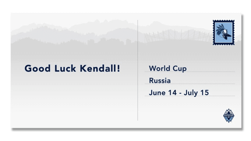 Kendlal World Cup - postcard
