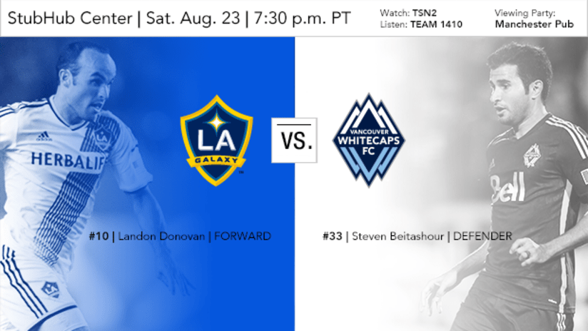 Preview: LA vs. VAN - Aug 23