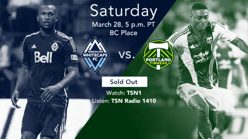 March 28: Whitecaps FC Portland Timbers preview