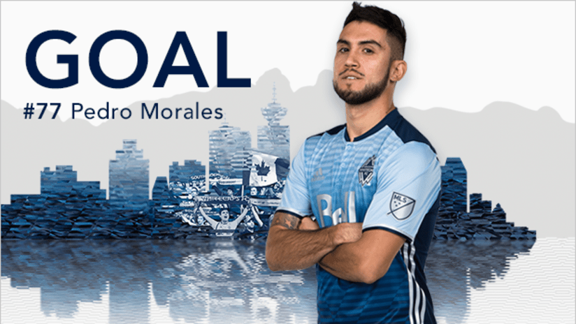 Pedro Morales Goal Graphic