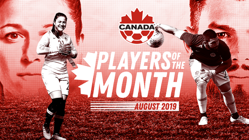 Crepeau Canada Soccer Player of the Month