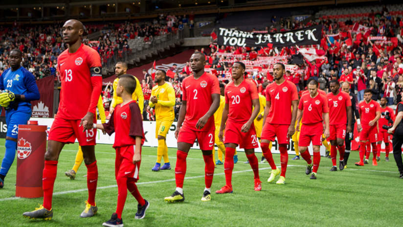Canada - canMNT - walkout - BC Place