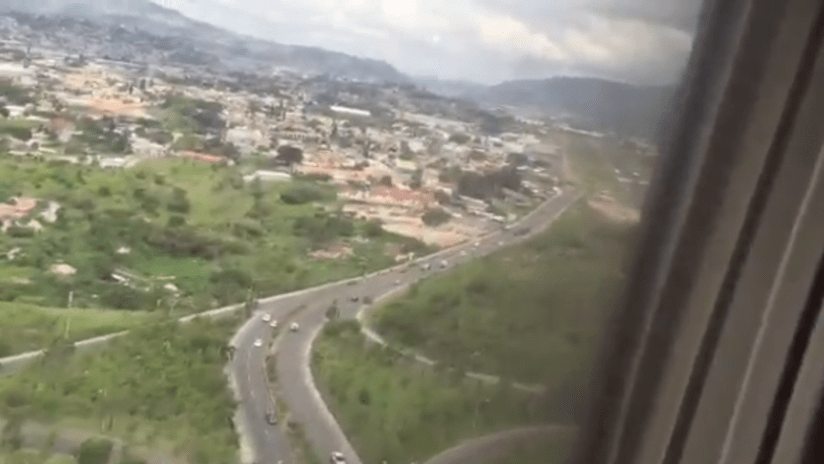 Tegucigalpa landing