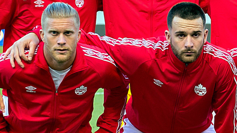 Marcel de Jong and David Edgar - canada Soccer