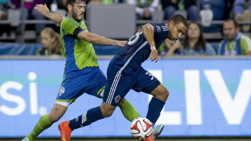 Kianz Froese - MLS debut in Seattle