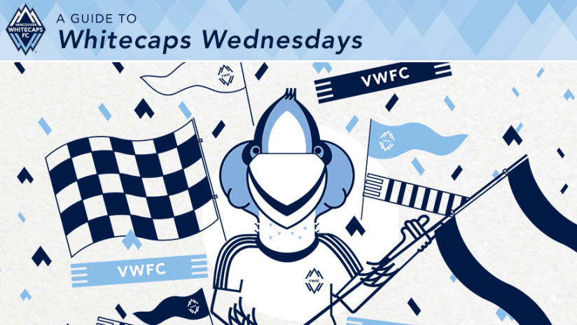 Whitecaps Wednesdays graphic