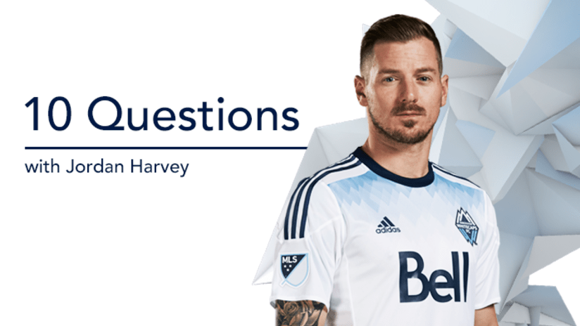 10 questions with Jordan Harvey