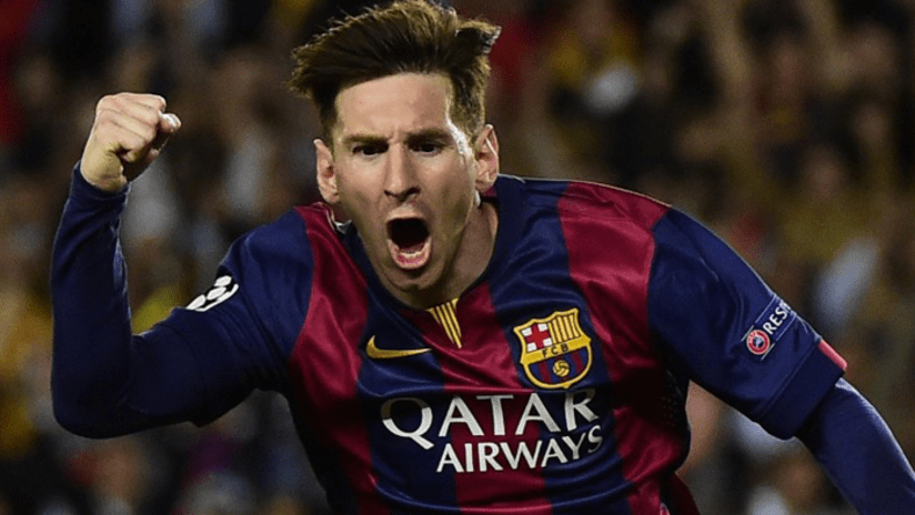 Lionel Messi celebration - Barcelona