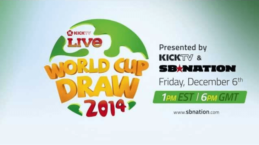 KICKTV Live World Cup Draw