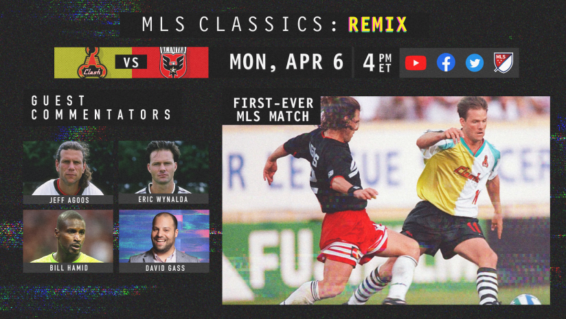 MLS Classics - Remix - 2020 - SJ Clash vs DC - with date