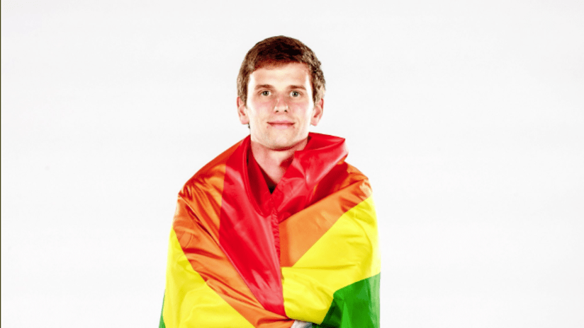 Collin Martin - Minnesota United FC - Pride flag