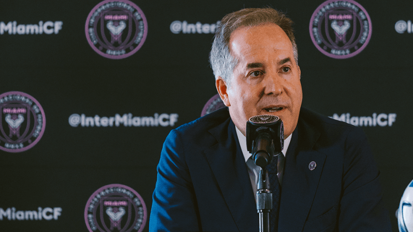 Jorge Mas - Inter Miami - press conference