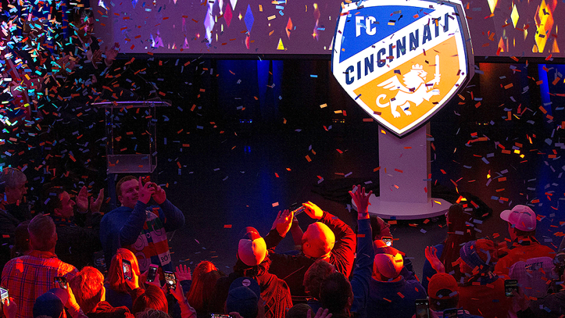 FC Cincinnati - Logo unveiling - November 2018