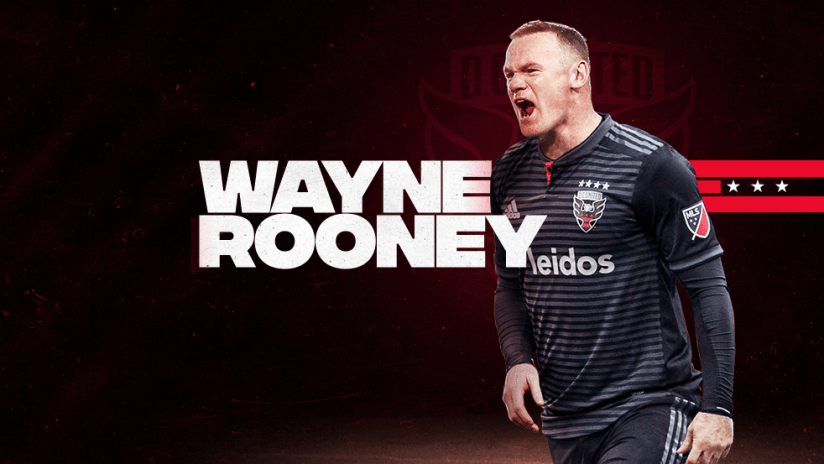 Wayne Rooney - D.C United - announcement - photoshoped