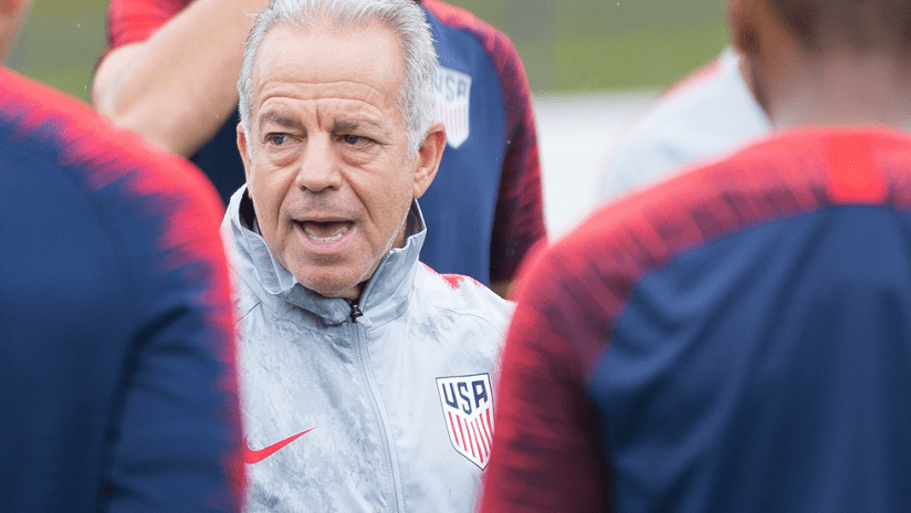 Dave Sarachan - US national team training - Nov 2018