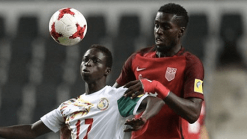Derrick Jones vs. Senegal at U-20 World Cup - US Under-20 national team