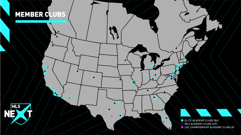 03.04.21_MLS NEXT Member Clubs Map
