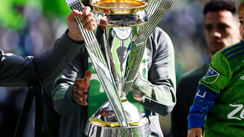 MLS Cup trophy - March 1, 2020