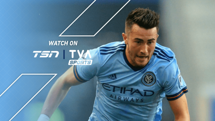 Jack Harrison - New York City FC - surges forward on the dribble