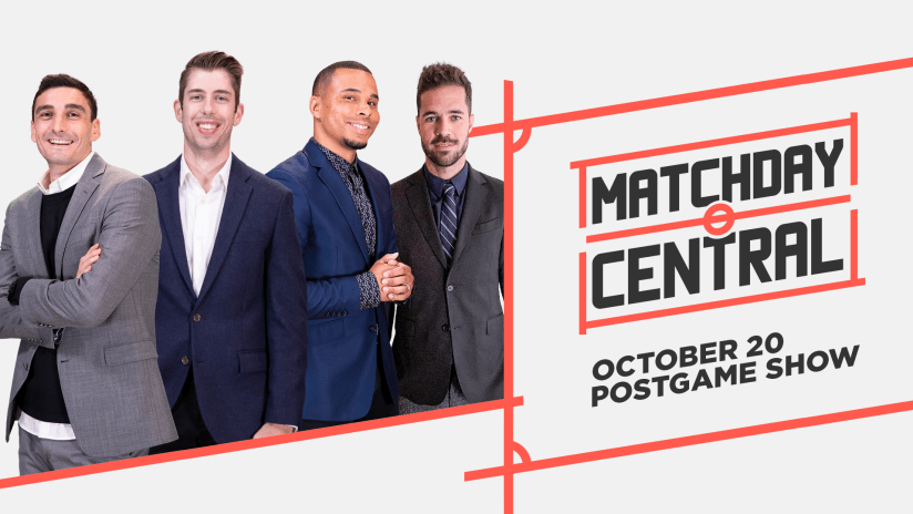 Matchday Central - October 20 - postgame show