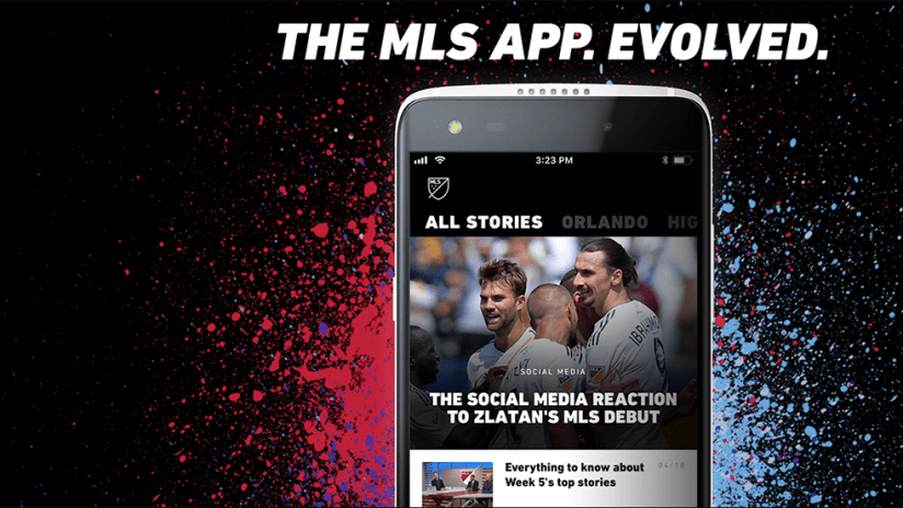 MLS App - 2018 - generic phone - May release