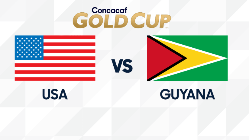 Gold Cup - 2019 - USA vs GUY
