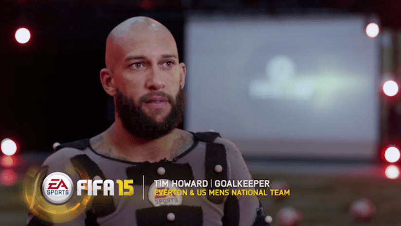 Tim Howard consulting EA Sports to improve goalkeepers in FIFA 15