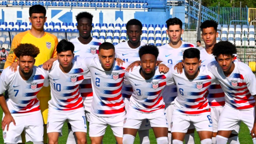 2019 US Under-20s - Lineup pre Uruguay friendly - THUMB
