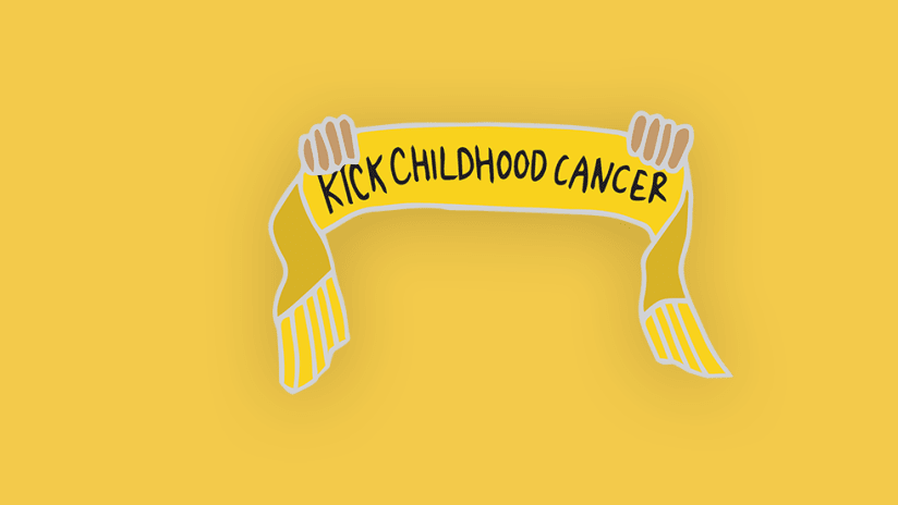 MLS WORKS - Kick Childhood Cancer - scarftember 2
