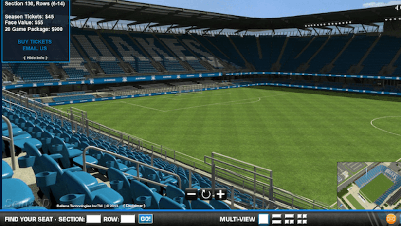 Earthquakes Stadium 3D