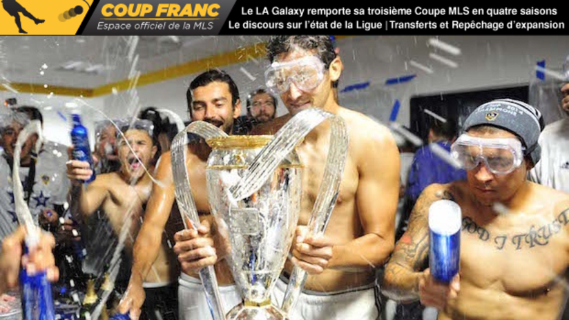 Écoutez Coup Franc : LA champion, cap sur 2015 -
